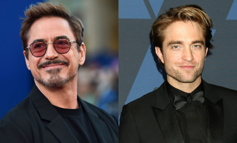 Fans Celebrate New Film Of Robert Pattinson And Robert Downey Jr.